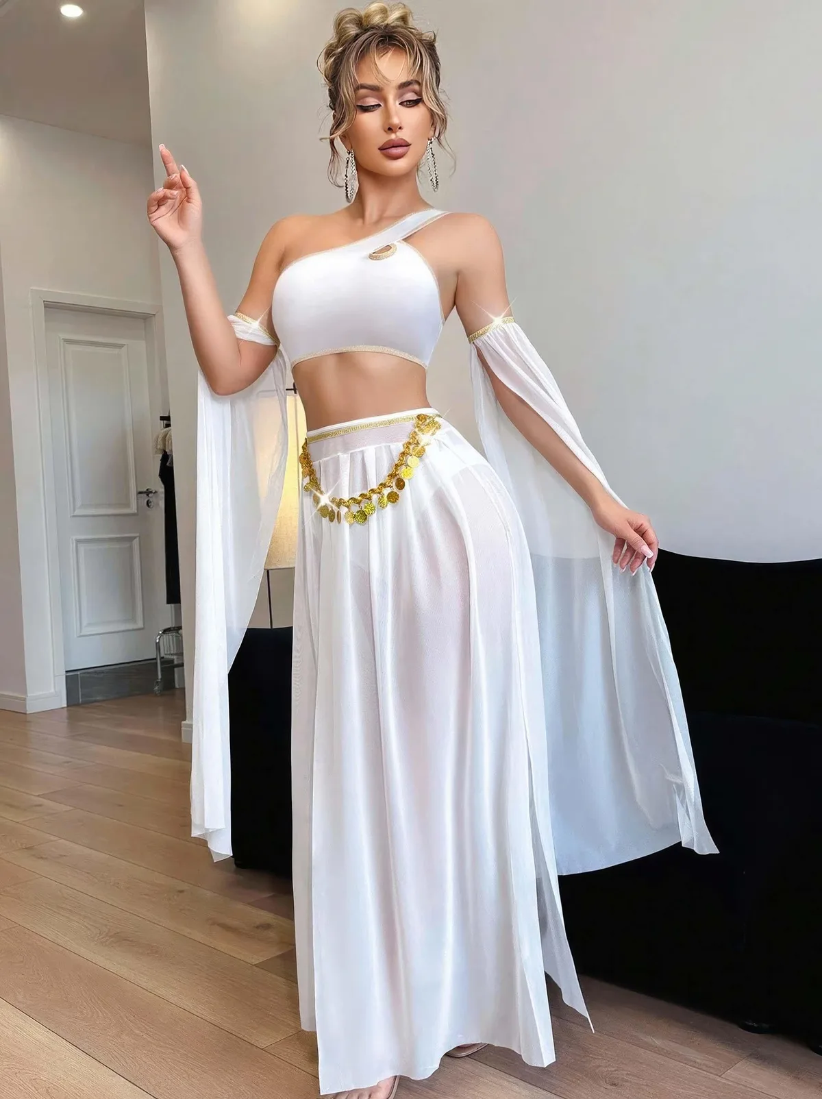 Nuvelle Beyaz Harem Kostümü