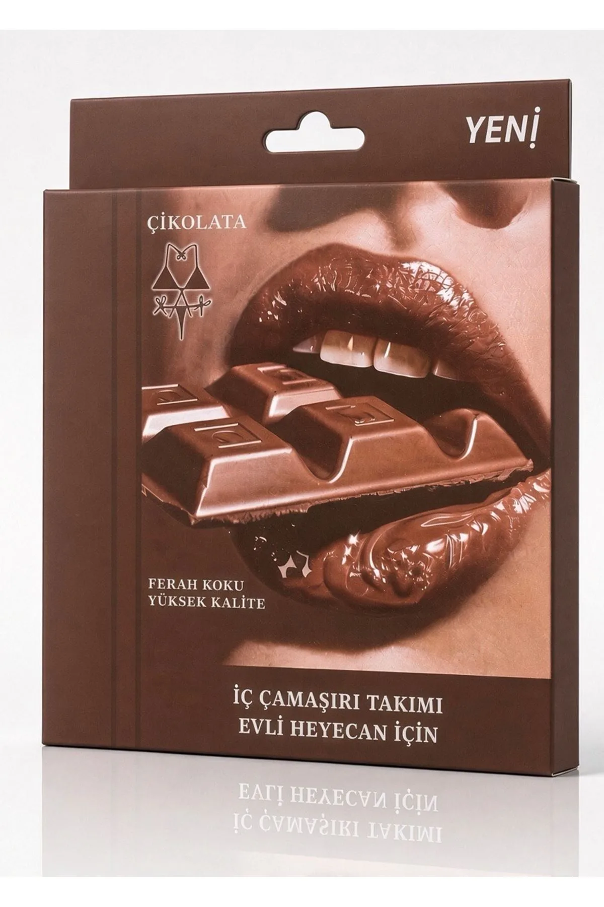 Nuvelle Çikolata Aromalı Yenilebilir Sütyen Takımı