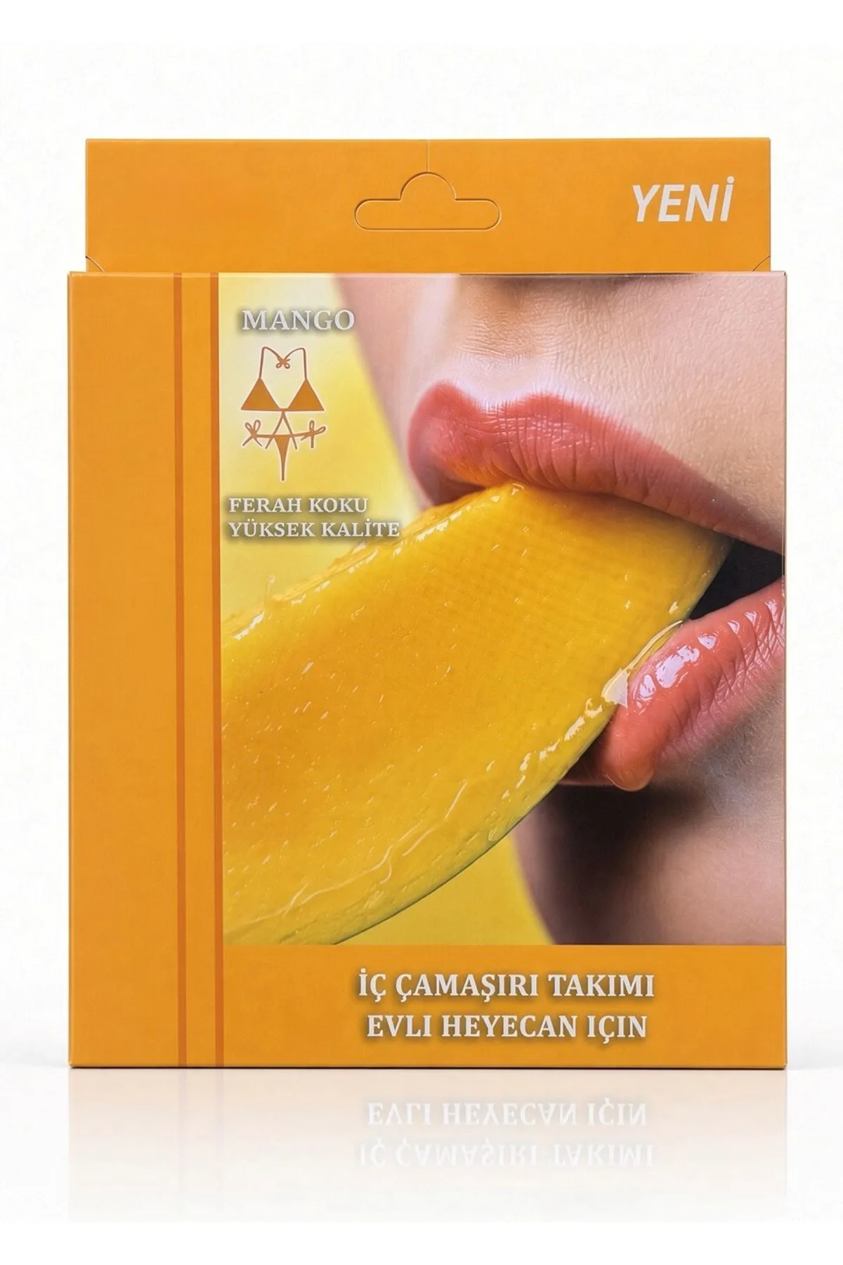 Nuvelle Turuncu Mango Aromalı Yenilebilir Sütyen Takımı
