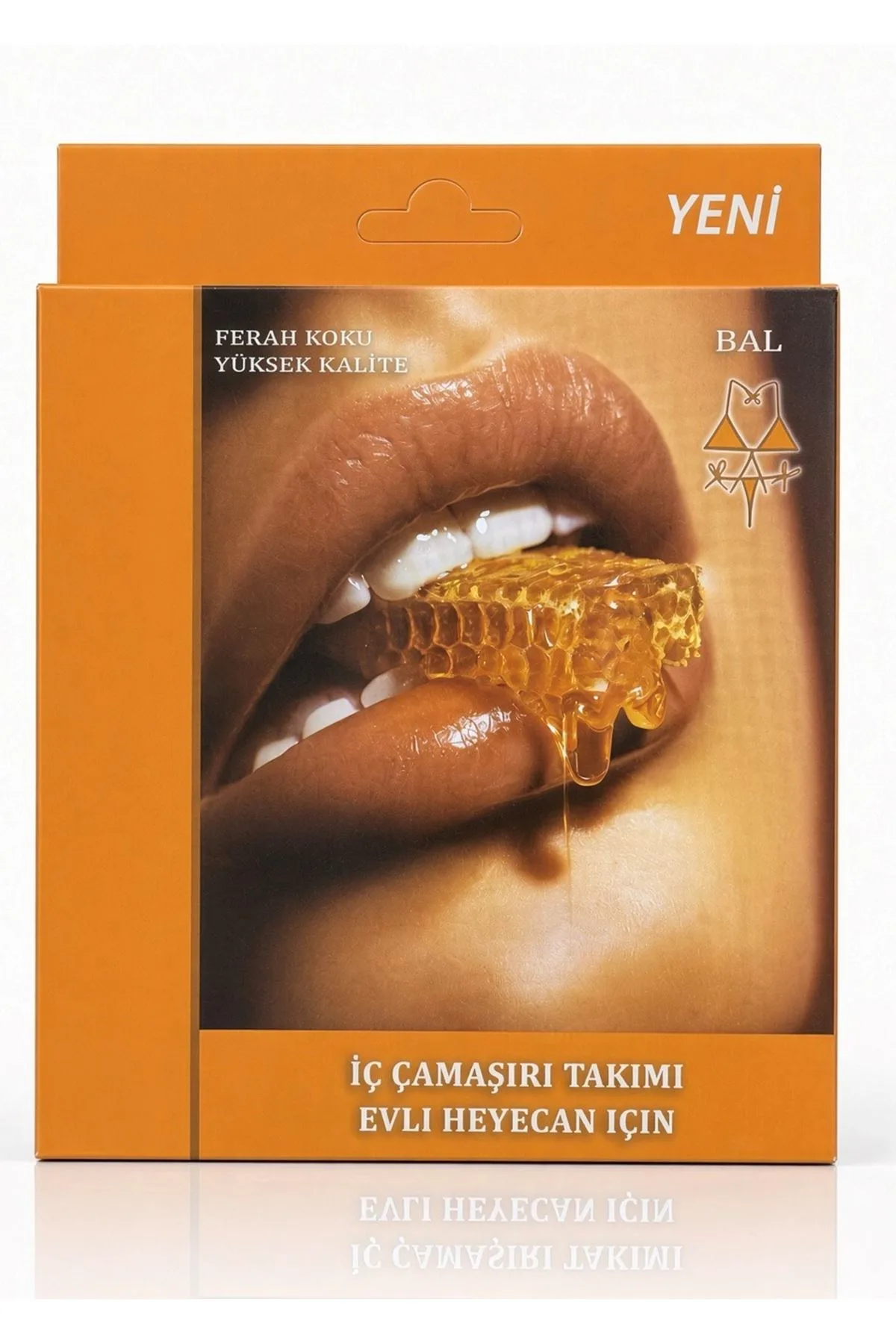 Nuvelle Sarı Bal Aromalı Yenilebilir Sütyen Takımı