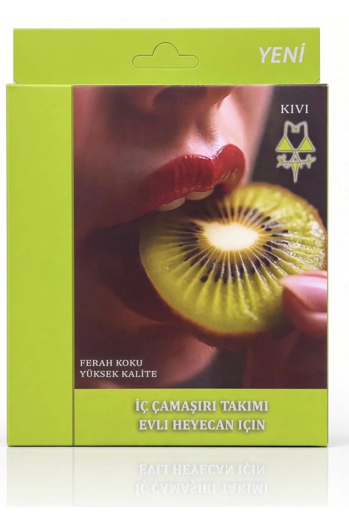 Nuvelle Yeşil Kivi Aromalı Yenilebilir Sütyen Takımı