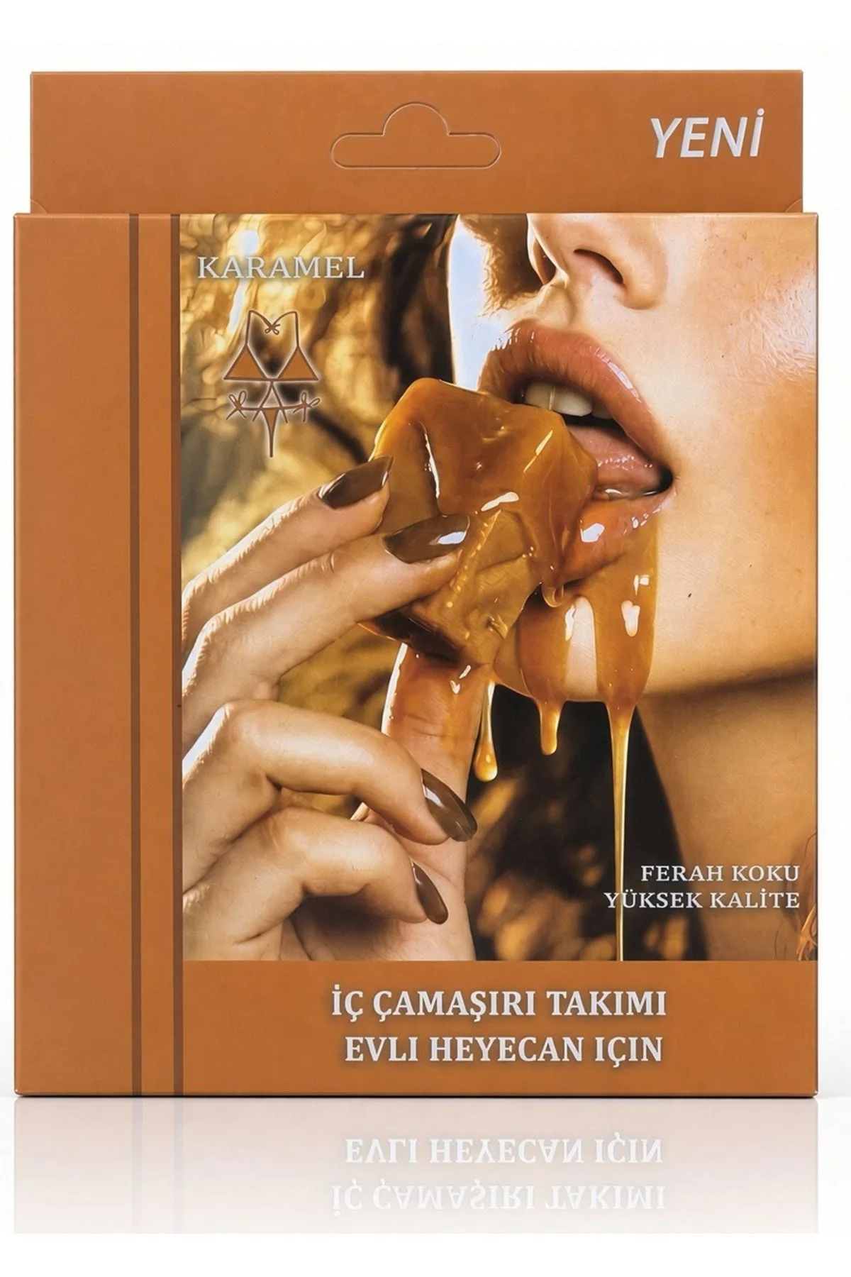 Nuvelle Karamel Aromalı Yenilebilir Sütyen Takımı